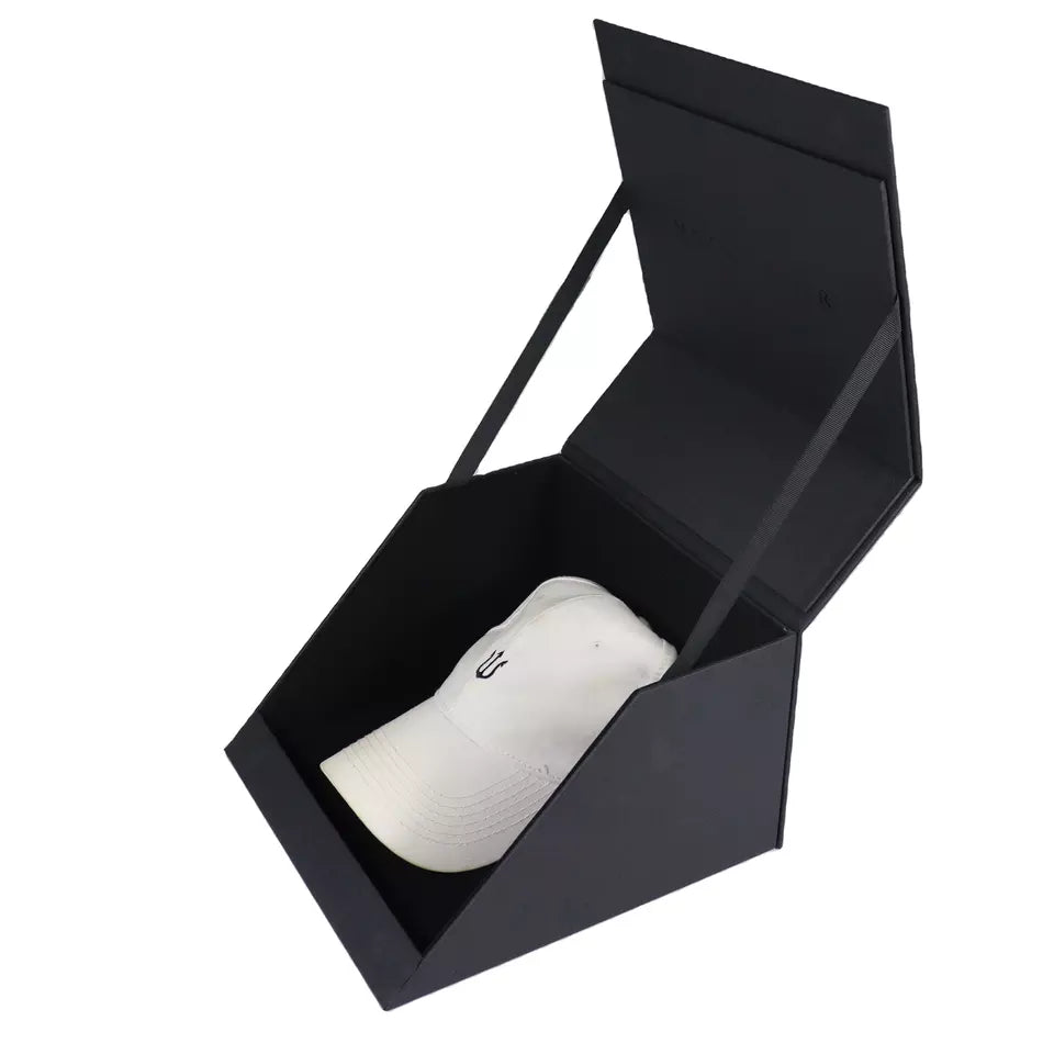 Hot Sale Black Stamp Hats & Caps Gift Box