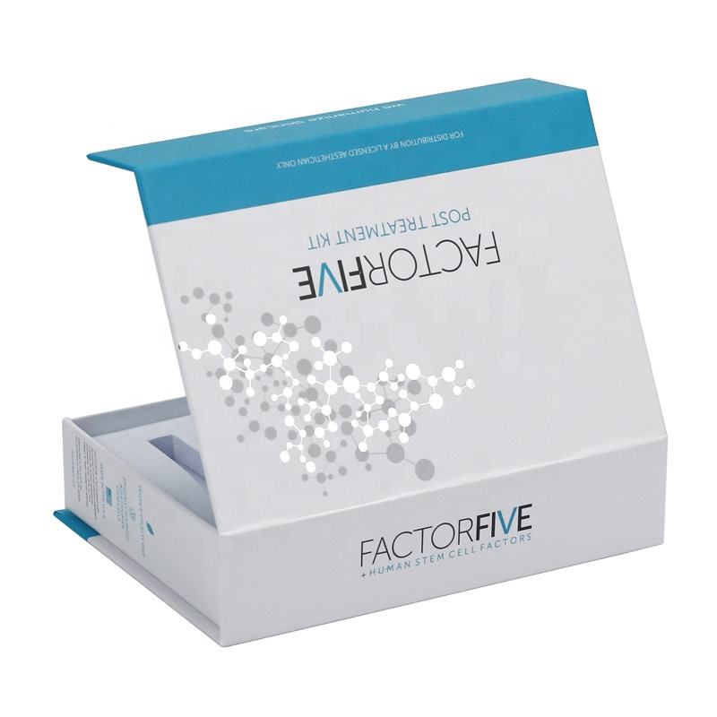 Custom Cardboard Magnetic Serum Box