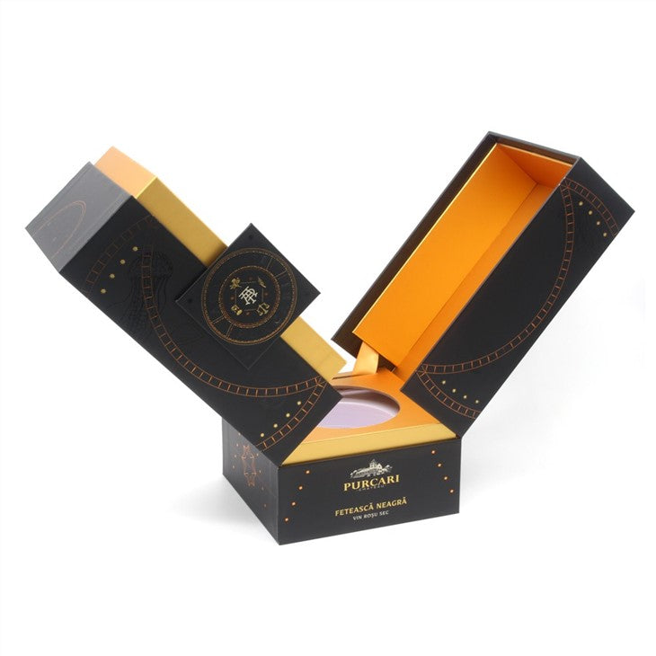 Customized Luxury High-end Single General Style Wine Paper Gift Gox