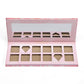 Custom With Mirror Gold Stamping Eye Shadow Box