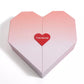 High End Flap Red Love Gift Box