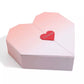 High End Flap Red Love Gift Box