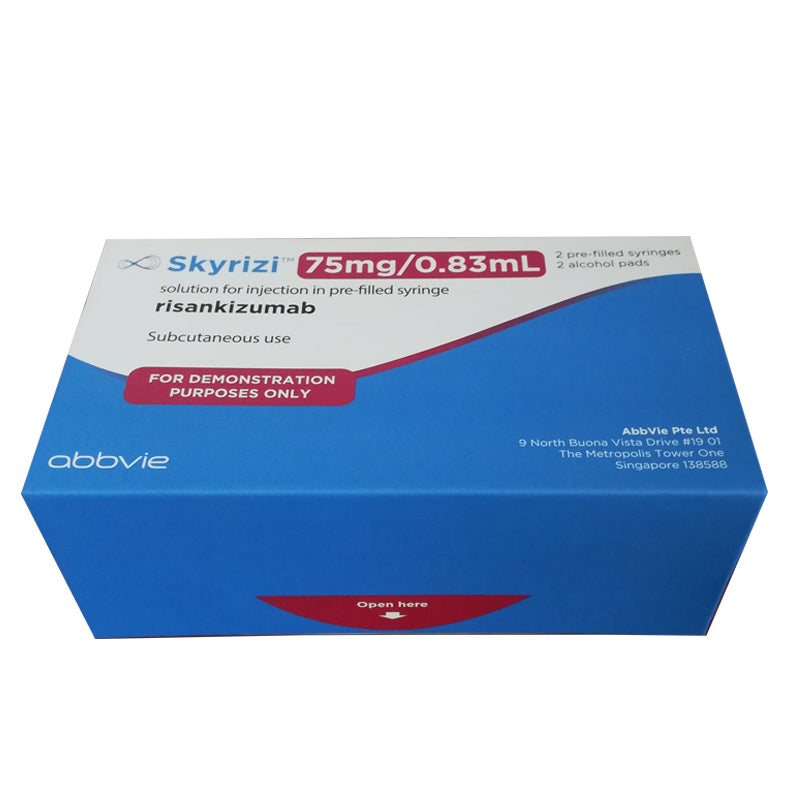 Custom Skin Care Box Balancing Lotion Syringe Gift Box