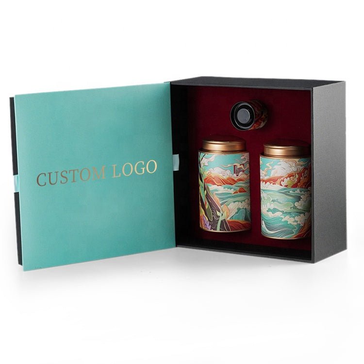 Free Design Custom Tea Gift Box With Lid