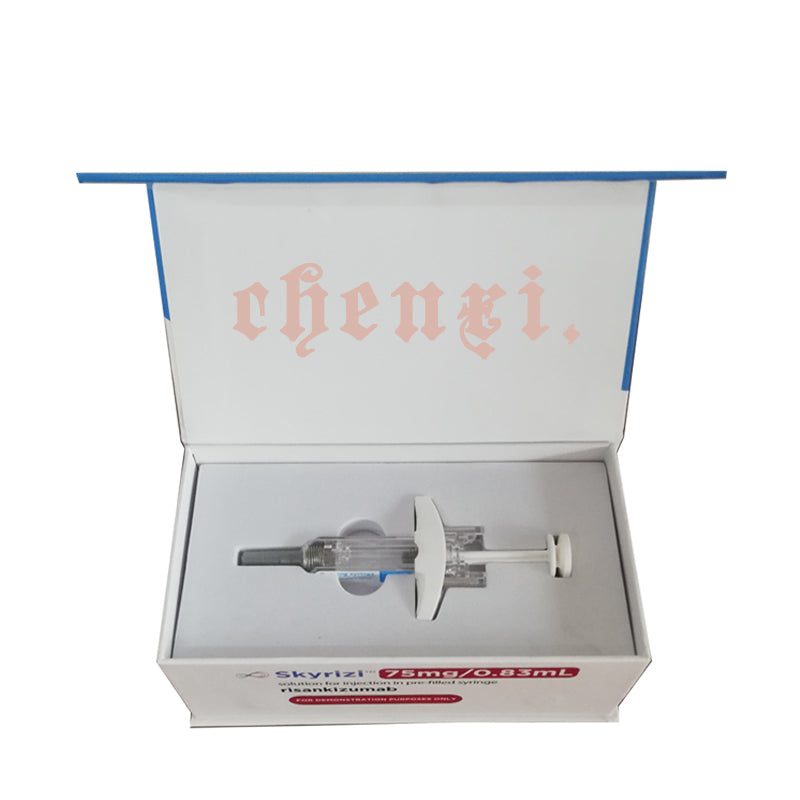 Custom Skin Care Box Balancing Lotion Syringe Gift Box