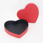 Red Heart Shaped Lid-off Rigid Love Box