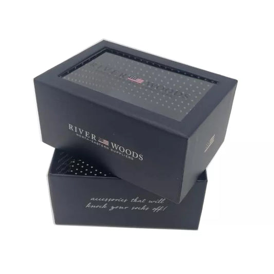 Custom Logo Men Neckties Ties Gift Box