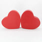 Red Heart Shaped Lid-off Rigid Love Box